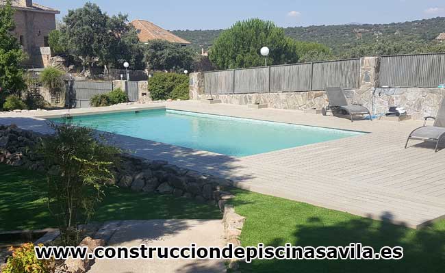 Construcción de Piscinas Gresite Piedralaves
