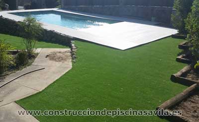 Construcción Piscinas de Obra de Gresite Ávila