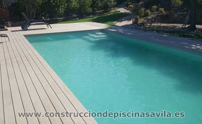 Construcción Piscinas de Obra de Gresite Ávila